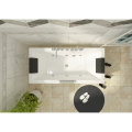 Two Person Indoor Freestanding Two Person Modern Acrylic Air Bathtub